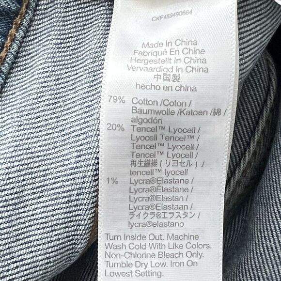 Madewell Women's The Momjean Blue Wash 5 Pocket‎ Style Cotton Mom Jeans Size 27 - Picture 10 of 16